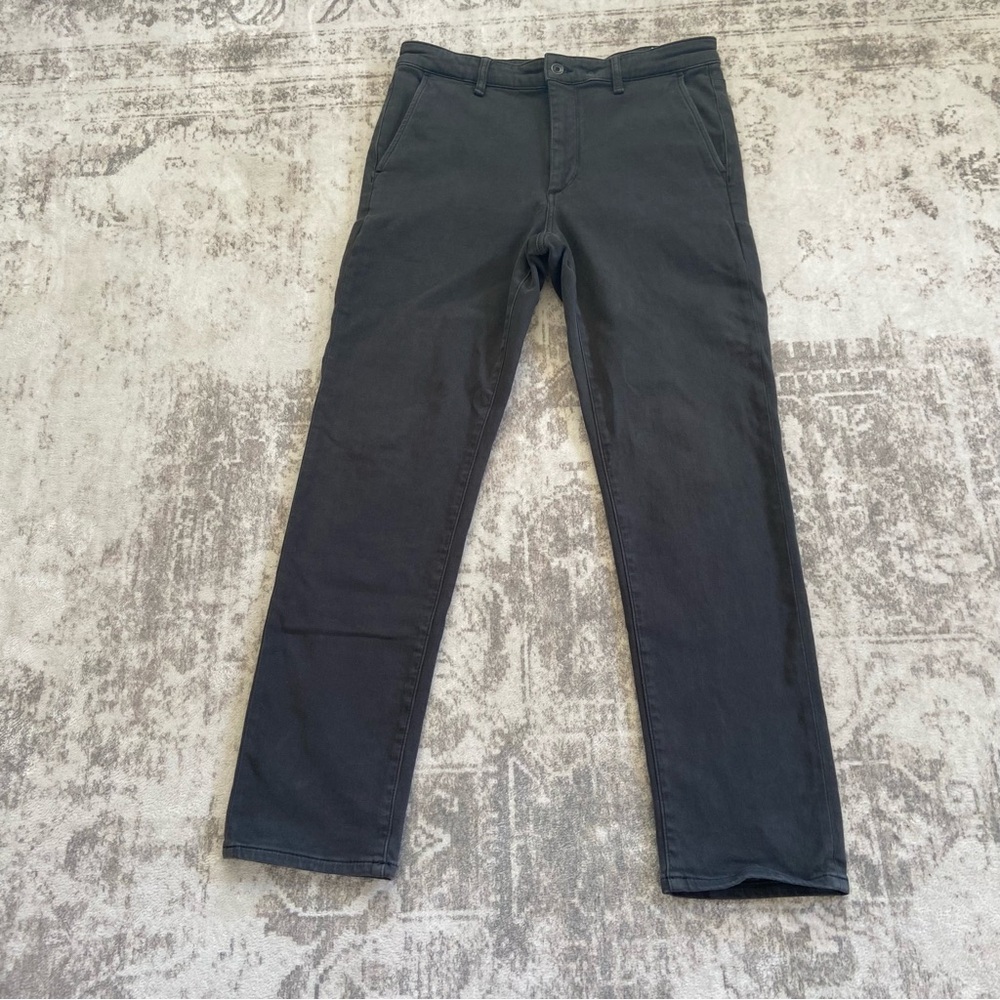 Rag & Bone Black Chinos Classic Straight-Leg - Picture 2 of 11